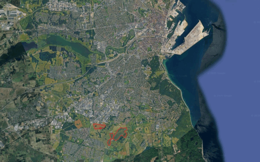 61 ha i Aarhus syd med varieret og velbeliggende jord med udviklingspotentiale