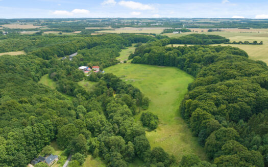 Hesteejendom med bolig og erhverv i naturskønne omgivelser
